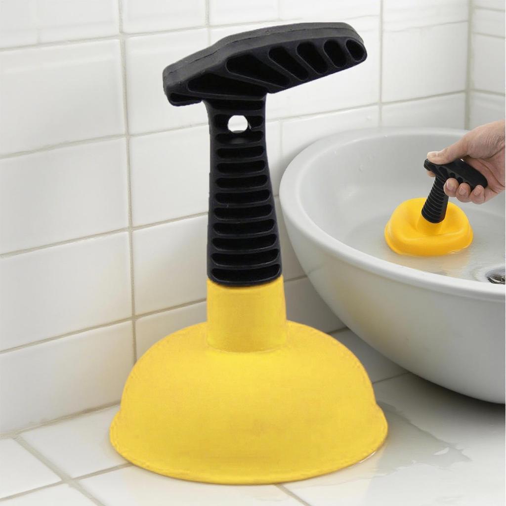 Sink Plunger Powerful Unclogging Tool Unblocker Heavy-Duty Powerful Plunger for Showers Bathrooms Kitchens Toilets Sinks Tubs