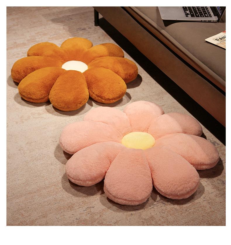 50 cm Malá sedmikráska květinový podsedák Ložnice Podlaha Tatami Polštářek Pohovka Křeslo Zadek Podložka sedáku Opěradlo Polštář Home Decor
