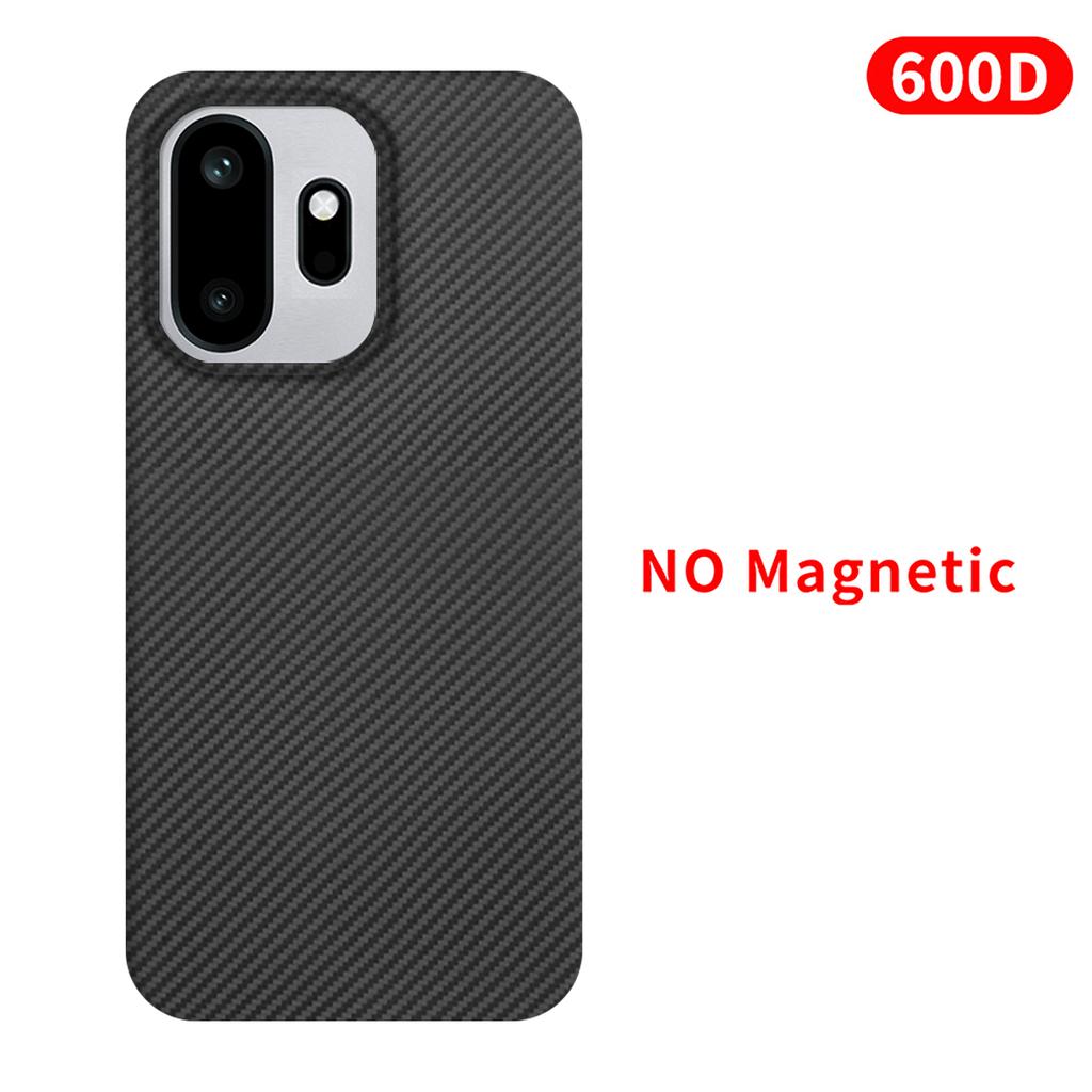 Case for Oneplus 15t Carbon Fiber Ultra-thin Phone Case Aramid Fiber Material Phone Protection Magnetic Slim Light Premium Case