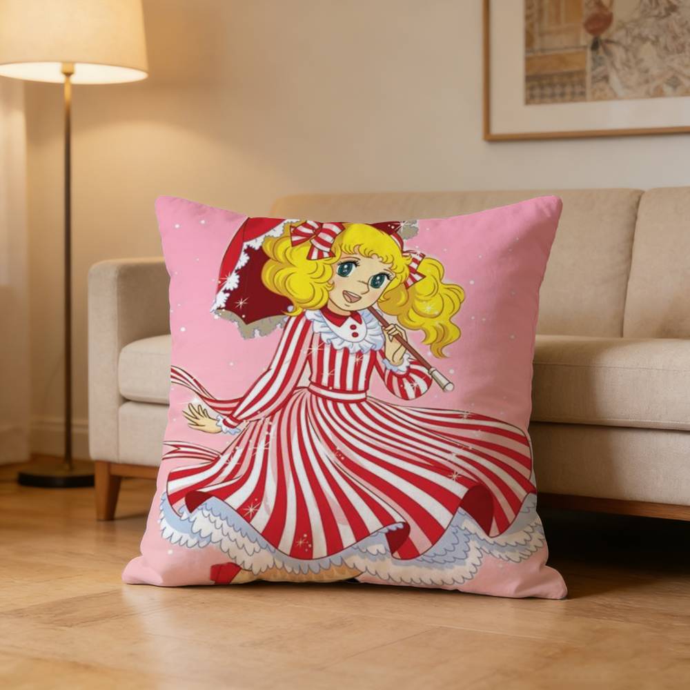 Anime Ccandy süße Süßigkeiten Kissenbezug Kissenhülle Überwurf-Kissenbezug für Auto Sofa