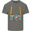 Photography Camera Around Neck Unisexs Light Cotton TShirt