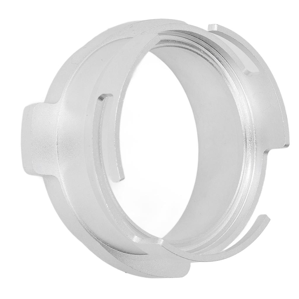 54mm Dosing Funnel Rotable Coffee Dosing Ring Replacement Silver Funnel Accessories For Home Coffee Shop Office