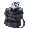 USB Waterproof USB Connector 1 Pc Communication Dual Female