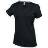Kariban Womens/Ladies Feminine Fit Short Sleeve V Neck T-Shirt