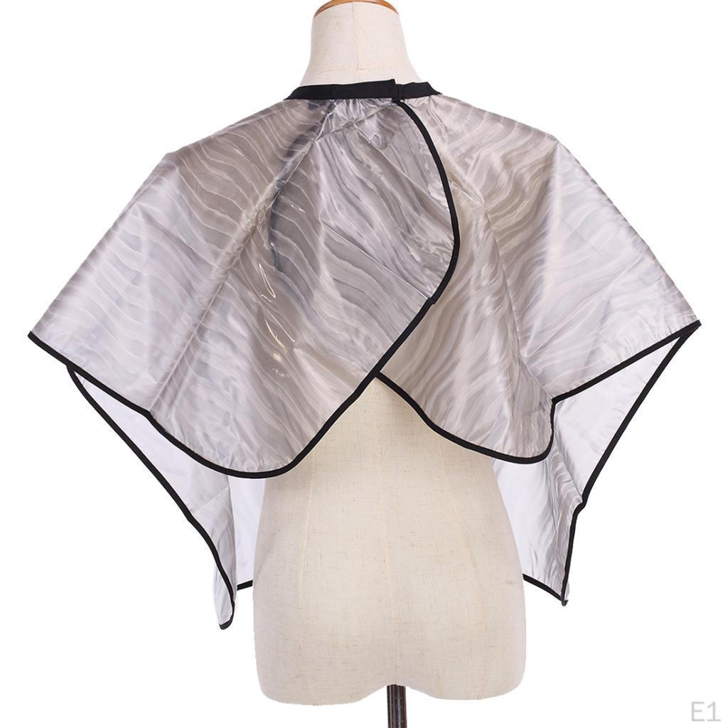 Short Hairdressing Apron Haircut Cape Gown for Hair Cutting Colouring Dyeing Perming