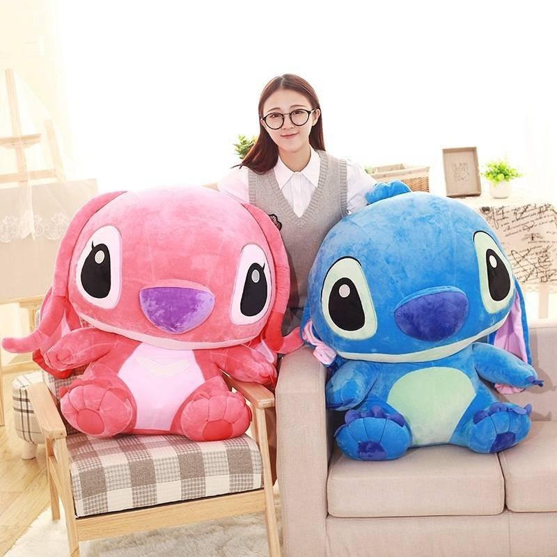 Adorable Large Stitch Plush Toy Authentic Disney Stuffed Animal Doll 45cm 55cm 80cm