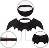 Pet Halloween Costume: Cat/Dog Bat Wings Harness, Black, European & American Style