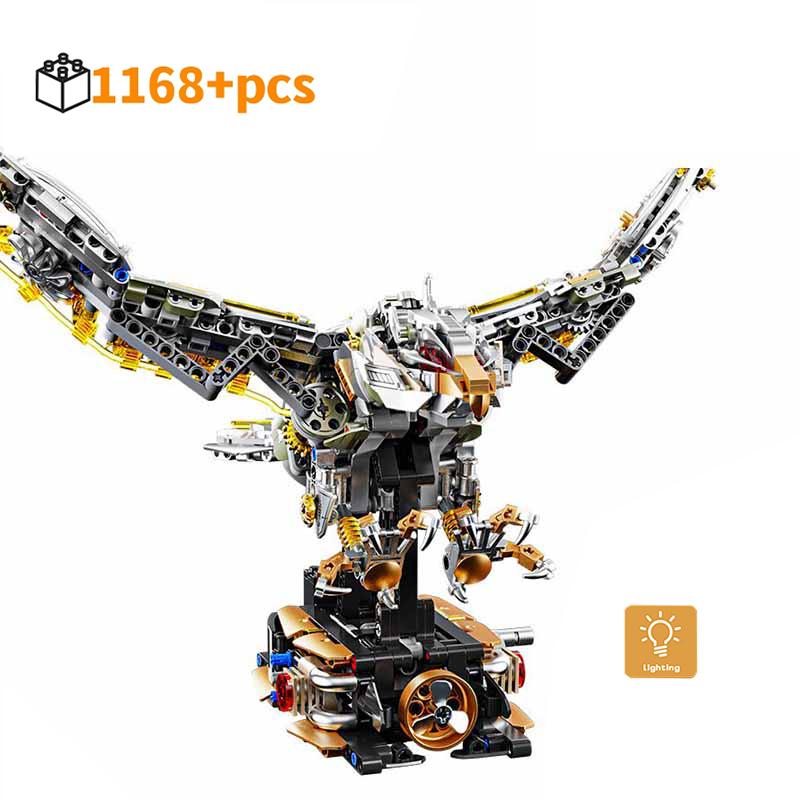 Idea High-Quality 1168Pcs High-Quality Mechanical High-Quality Eagle High-Quality Building High-Quality Block Construction set High-Quality
