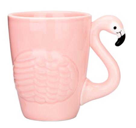 Creative Pink Flamingo Mug Coffee Cup Travel Coffee Mug Ceramic Cups For Coffee Tea Cups And Mugs Pink Flamingo Cup 350ml