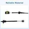 Automatic Transmission Gear Shift Cable Replacement for YC2Z-7E395-AC YC2Z7E395AC Compatible with Ford Econoline E-150 E-250 E-350 1997-2004 Shifter