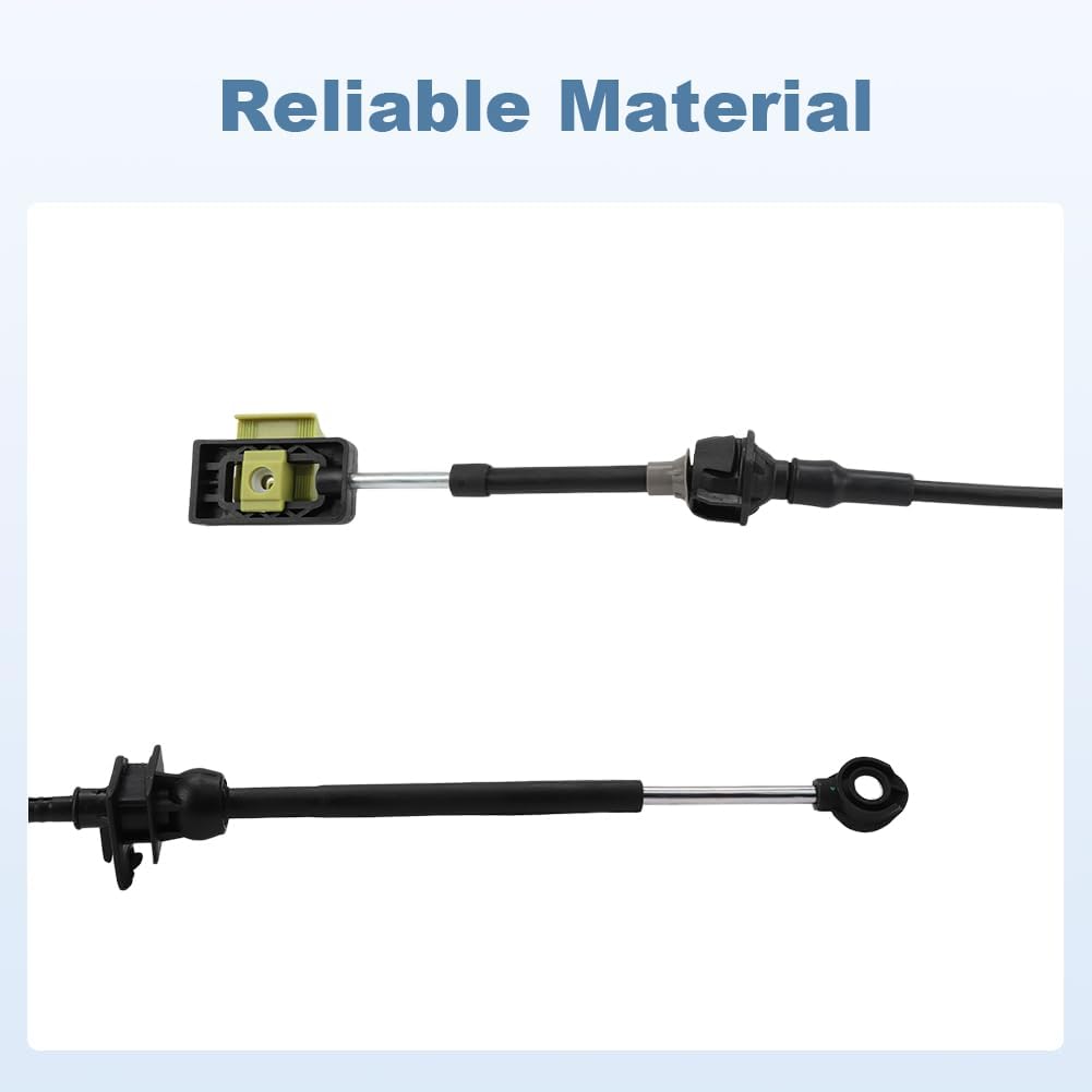 Automatic Transmission Gear Shift Cable Replacement for YC2Z-7E395-AC YC2Z7E395AC Compatible with Ford Econoline E-150 E-250 E-350 1997-2004 Shifter