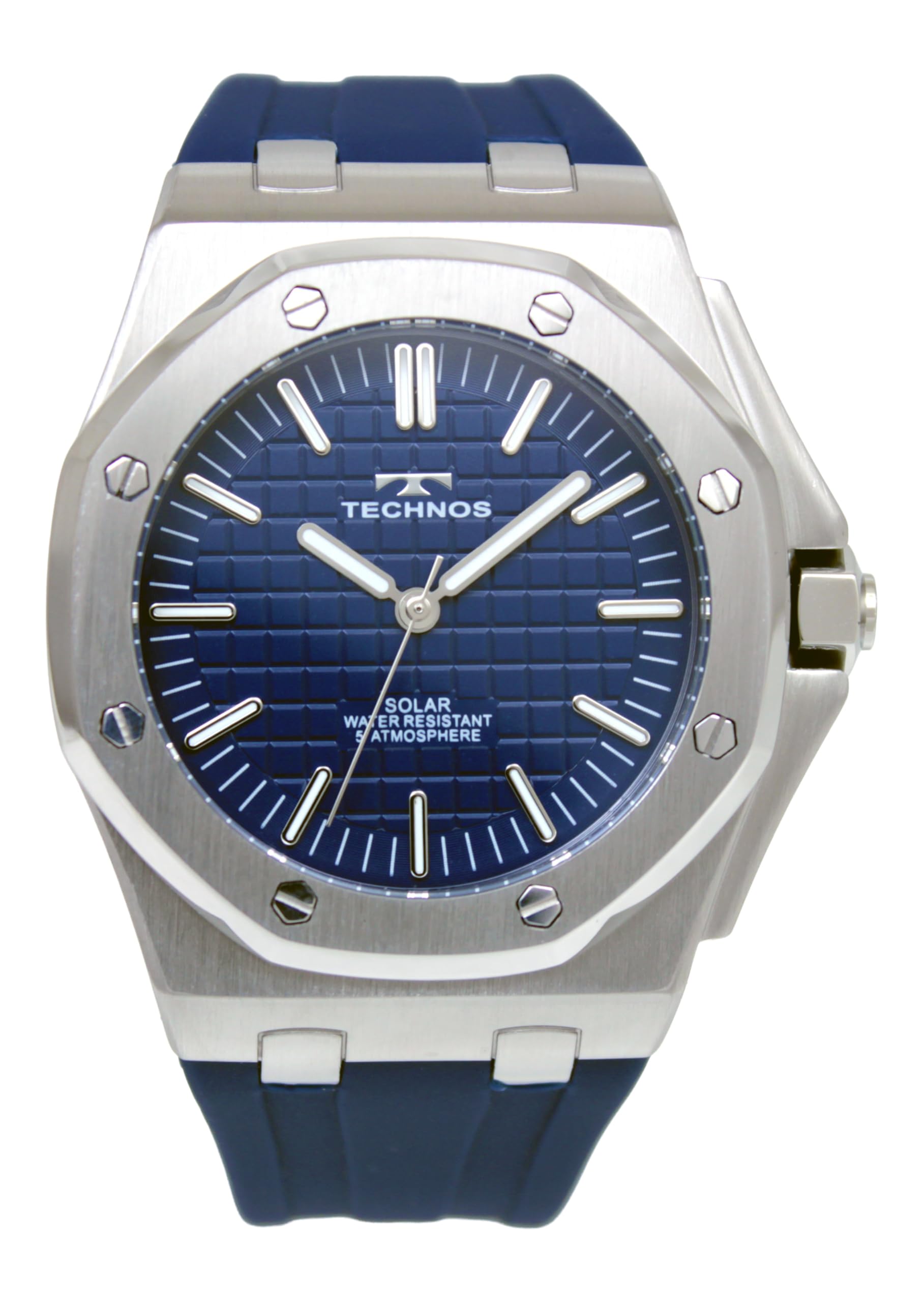 

Technos T9C35SN Solar 100-летняя юбилейная модель, мужские часы синего цвета синий