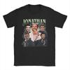 Vintage Pop English Jonathan Bailey Actor TShirt for Men Women Cotton T Shirts  Short Sleeve Tee Shirt Plus Size Clothing