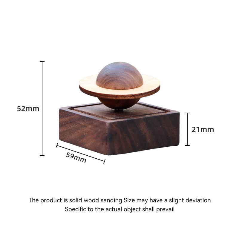BOLTIFY 1pcs wood scent No essential oil diffuser Jupiter shape home decoration fresh air present to friend dorm room essentials
