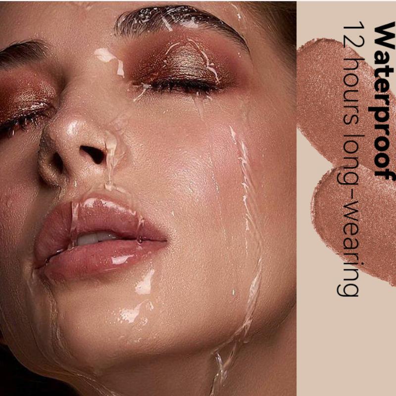 Stick de fard perlat de opt culori, rezistent la apă și fără pete