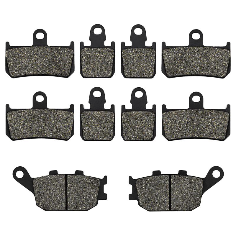 Cyleto Motorcycle Front or Rear Brake Pads for Yamaha YZFR1 YZF-R1 YZF R1 2007 2008 2009 2010 2011 2012 2013 2014