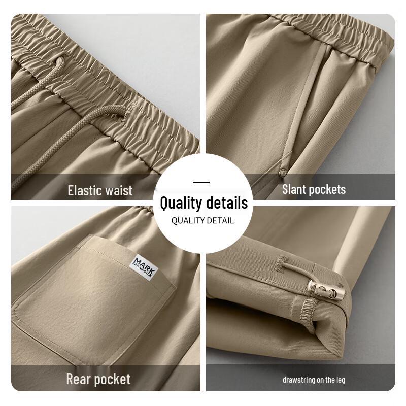 Mark Fairwhale Men's Convertible Pleated Cargo Pants