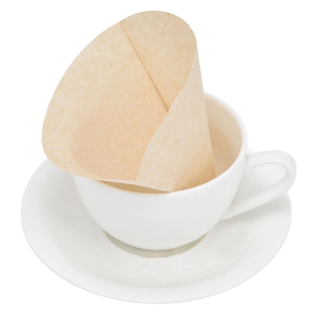 40PcsCelsiusBag Coffee Filter Paper Unbleached Disposable Wood Pulp Paper Cone Shape for Drip Coffee Maker