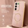 For Realme C85 Pro 4G Case Carbon Fiber Textured Electroplated TPU Phone Back Cover