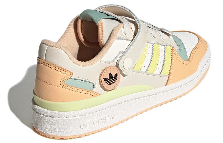 Adidas Originals Forum Low 'White Light Orange Cream Yellow Green' Women's GW4427