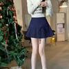 Bowknot Dot Mini Skirt Sweet A-line Short Skirts Sweet Pleated Skirts for Women  Party
