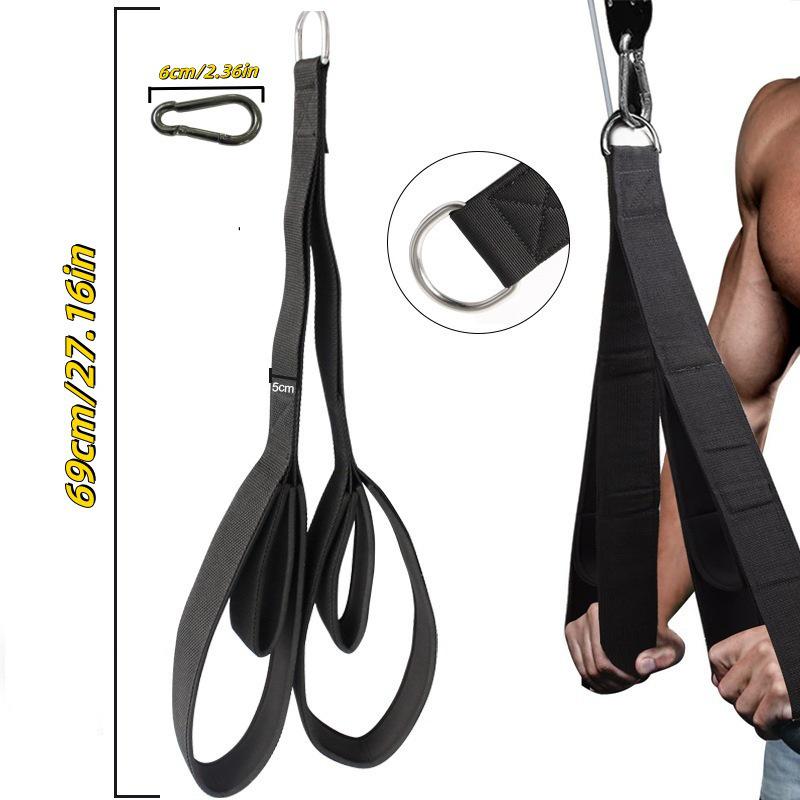 Flybird Double Head Tricep Rope Pull Down Fitness Accessory