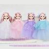 20cm Mädchen Prinzessin BABI Puppe Spielzeug 1/8 BJD Puppe Gelenke Beweglich Exquisites Make-up Süße Schleife Hochzeitsprinzessin Puppe Verkleidungsspielzeug