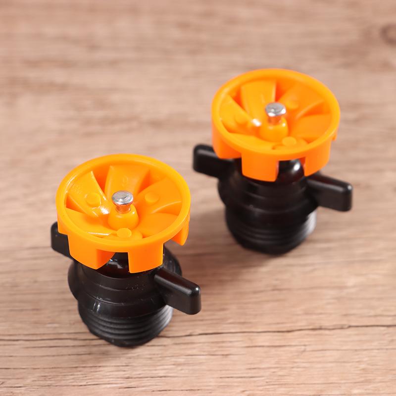 1/5Pcs 1/2 "Außengewinde Automatische Rotation 360 Grad Bewässerung Düse Sprinkler