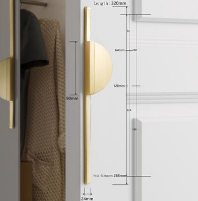 Modern Furniture Wardrobe Hardware Kitchen Cupboard Handle Furniture Decor Cabinet Knobs Door Pulls