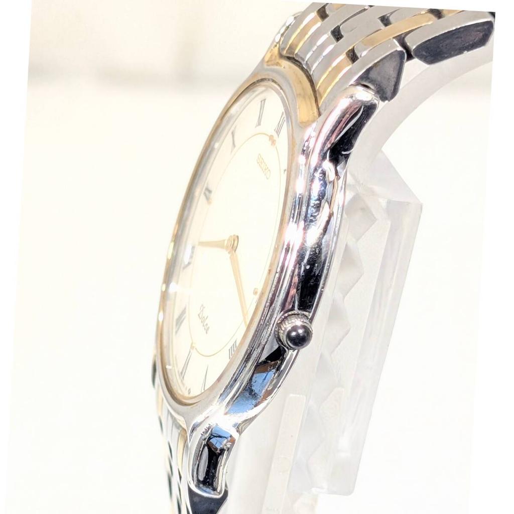 Seiko Dolce Battery Working Men's Watch, Replaced, Condition, S-27