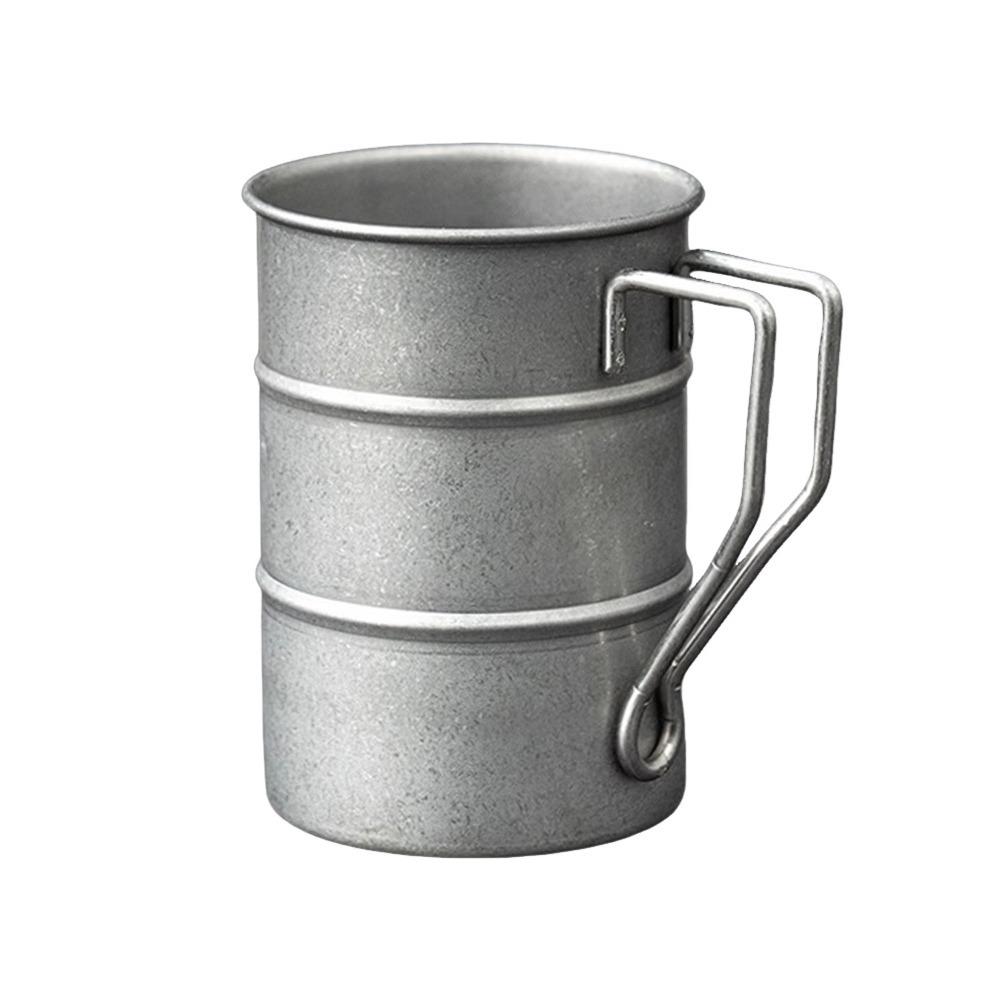 380/500ml Water Cup Stainless Steel Coffee Cup New Beer Mug  for Outdoor Camping Picnic