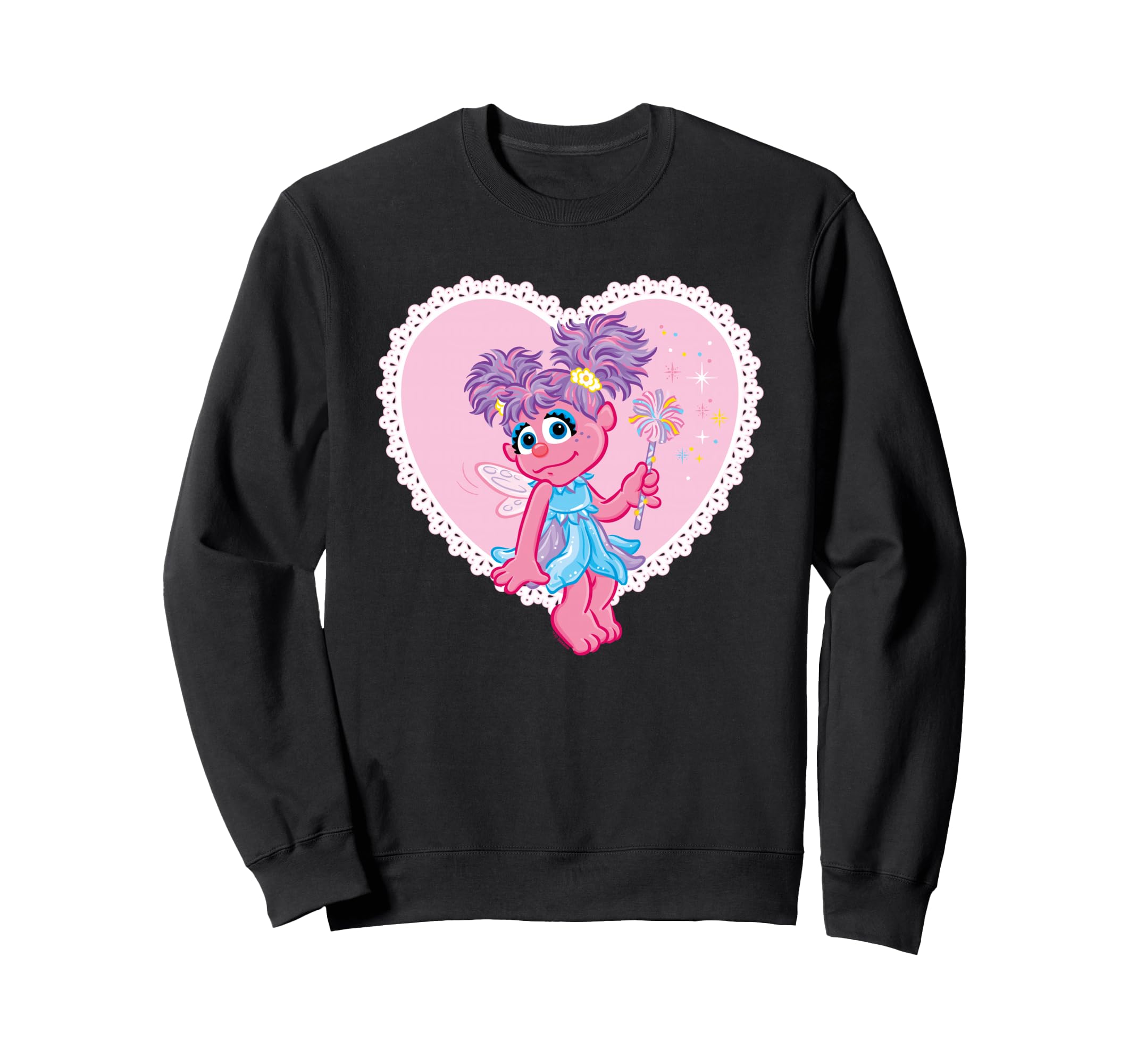 

Sesame Street Valentine s Day Heart With Abby Cadabby Sweatshirt