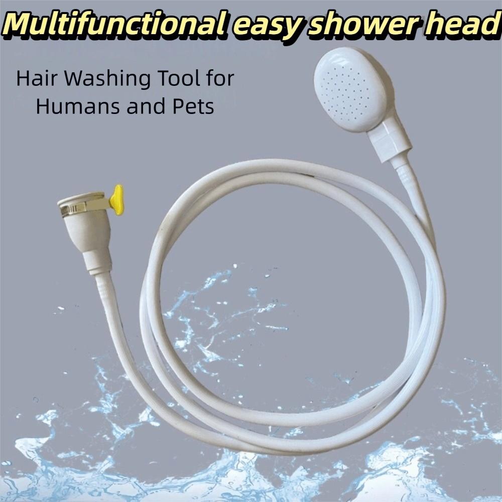 Quick Connect Universal Sink Spray Rubber Hose Handheld Shower Shower Head Cleaning Supplies