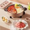 Joyoung 220V 5L Hotpot Koken Machine 2 Smaak Huishoudelijke Elektrische Hot Pot Non-stick Multi Fornuis Koekenpan hot Pot