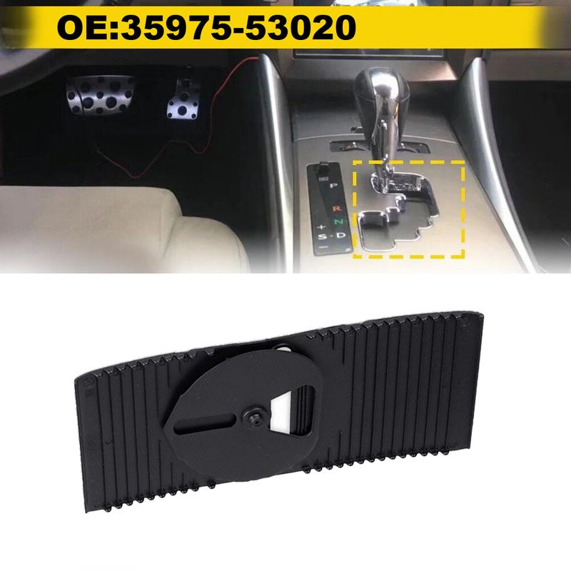 1pc Car Shift Gears Plate Car Shift Slide Cover Car Shift Dustproof Board Auto Accessories for LEXUS IS250 IS350 35975-53020
