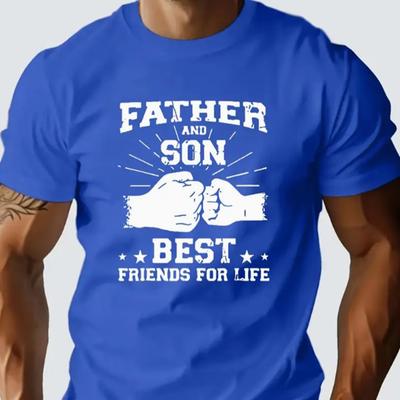Neues Sommer-T-Shirt für Herrenmode mit Persönlichkeit und Fist Tapping-Aufdruck für Herren