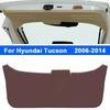 Car Trunk Mat For Hyundai Tucson L Custo 2024 2025 Leather Rear Trunk Door Anti-dirty Protection Mat Cargo Liner Accessories