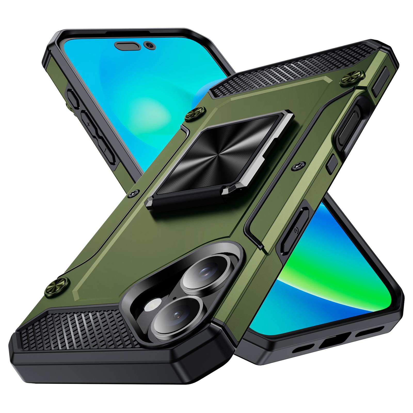 

For iPhone 16 Case Military Grade Anti-Drop TPU+PC Phone Shell
