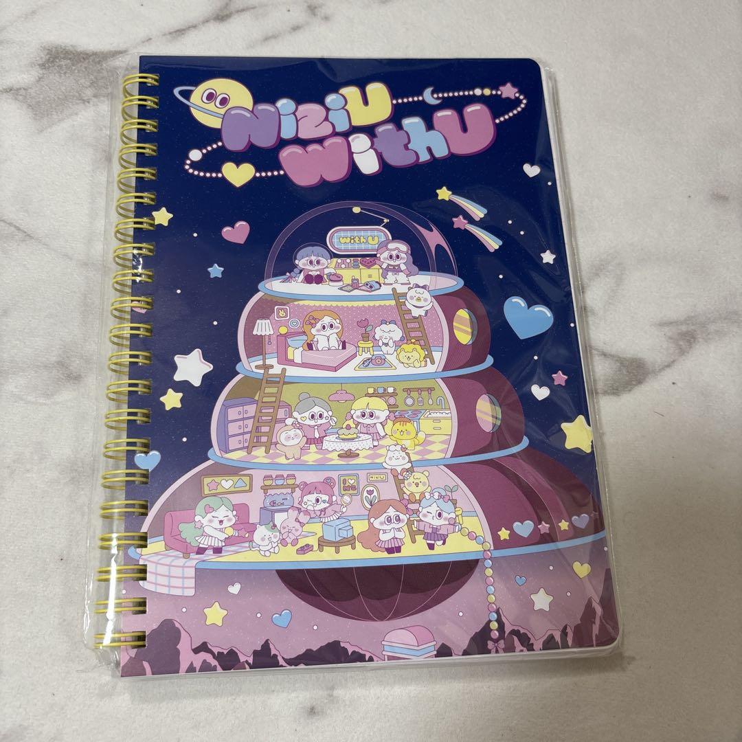 

[USED] NiziU Ring Notebook popup