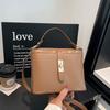 Versatile and Fashionable, Small-scale Design, Simple Single-shoulder Bag, Crossbody and Handbag