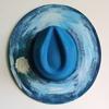 2025 New special suede hats Men women painted Fedoras unqiue Hand-painted fedora Jazz hat Top hats 2024 sombrero british cup hat