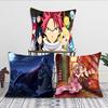 Anime F-Fairy Tail Pillow Case Square Pillow Bedroom Sofa Leisure Comfort Cushion Car Living Room Home Decoration