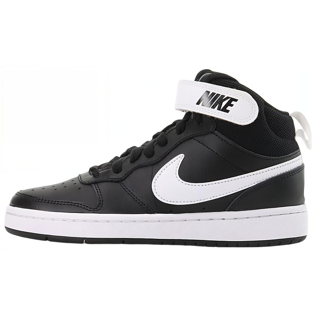 New Nike Court Borough Mid 2 'Black White' GS CD7782-010