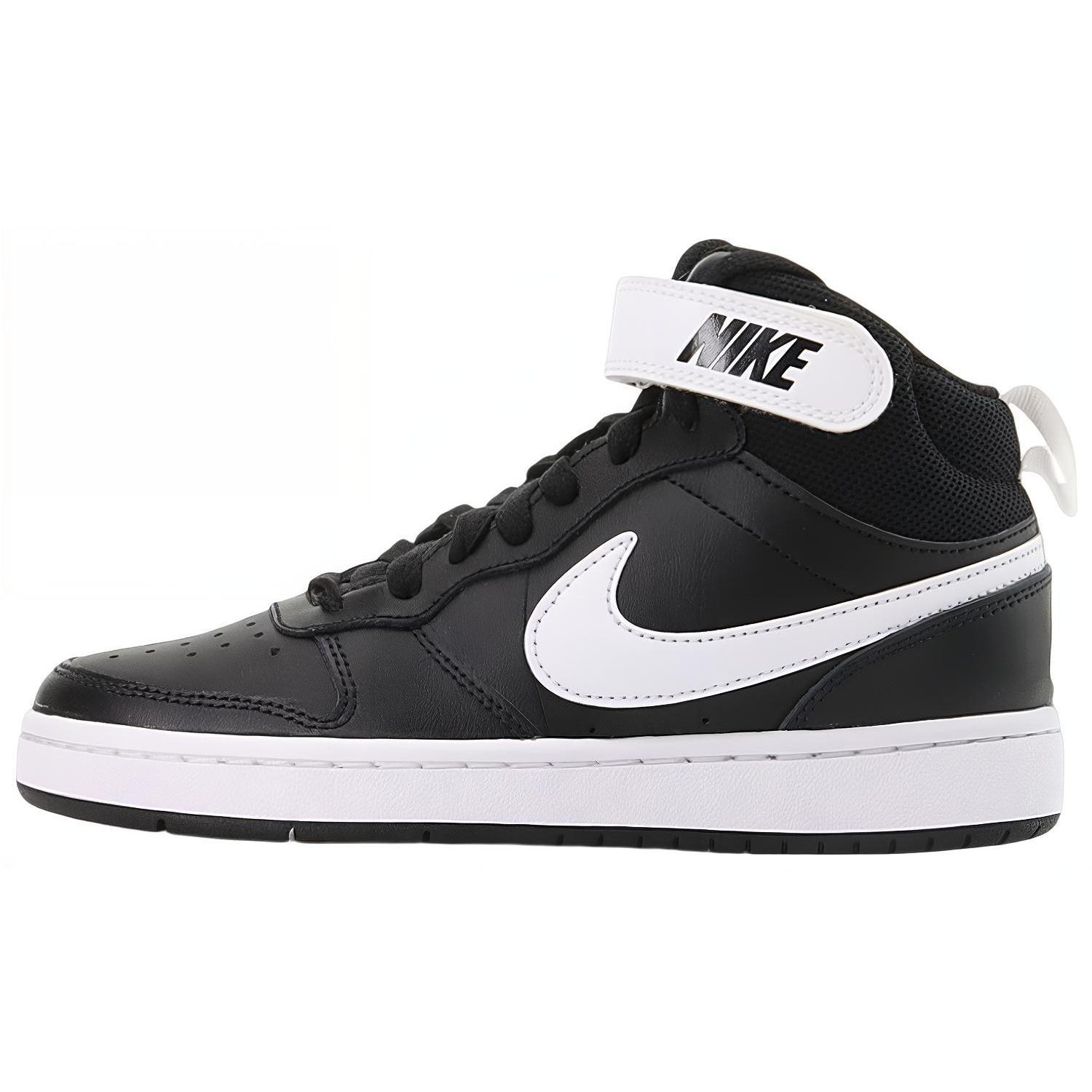 

Новые Nike Court Borough Mid 2 Black White GS CD7782-010 40