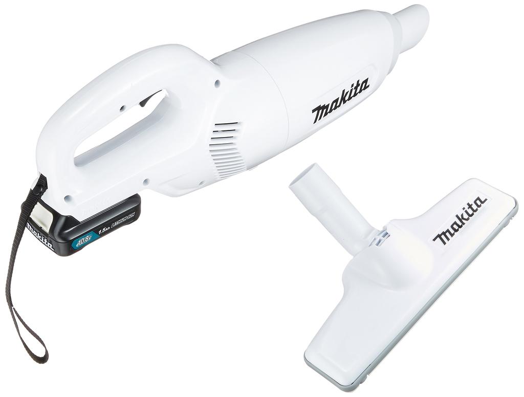 Makita Cordless Vacuum Cleaner CL106 Capsule Type Battery and Charger 10.8V (with CL106FDSHW)
