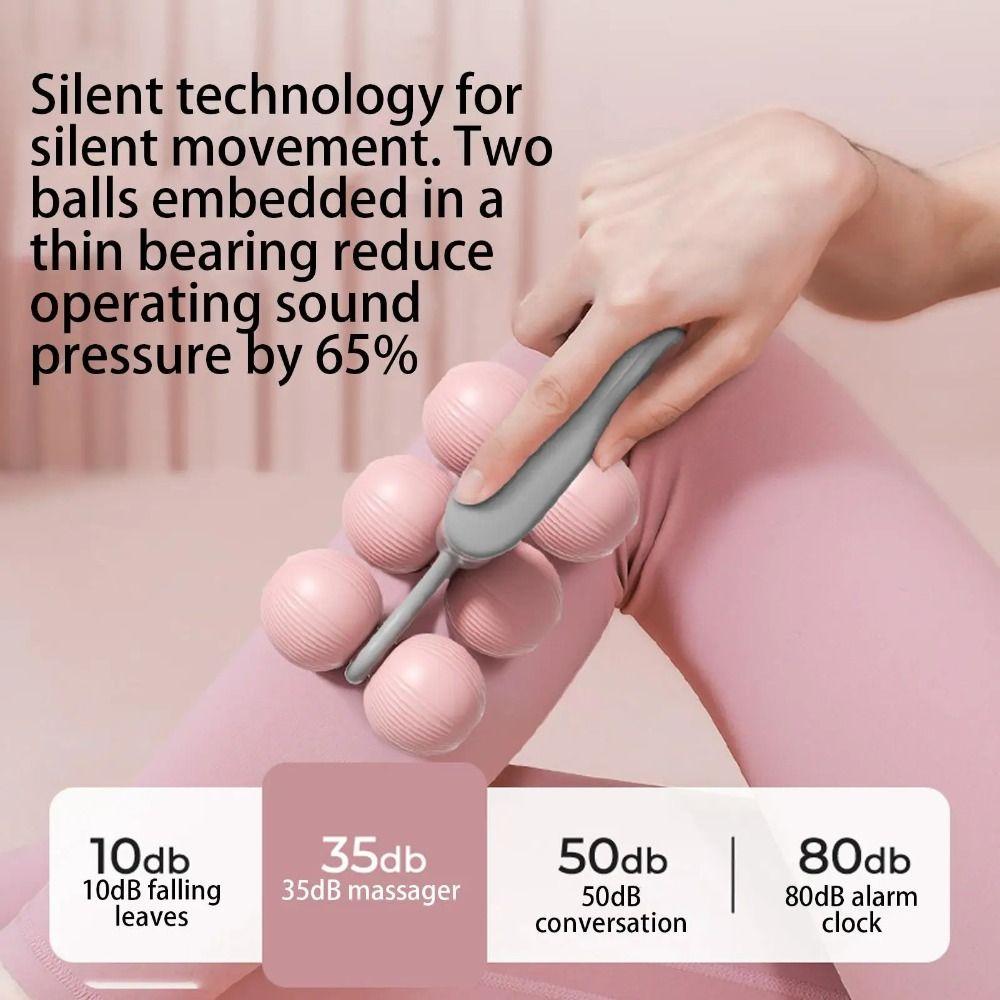 Spine Relaxation Handheld Massager Portable Cervical Spine Massager Neck Massager Roller  Body