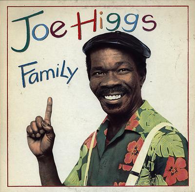 LP Record JOE HIGGS - Family BMLP21 Blue Mountain R 1988 UK Reggae, Ska & Dub Used