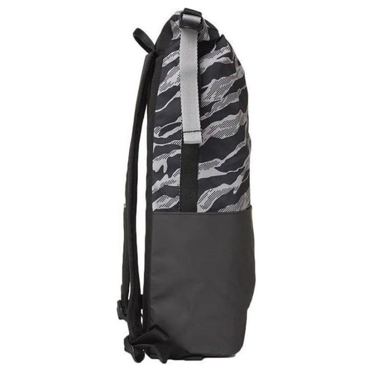 Adidas Large Capacity Logo Zipper Backpack Unisex Backpacks Black DM2791