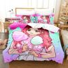 Mis Pastelitos Bedding Set Single Twin Full Queen King Size Bed Set Aldult Kid Bedroom Duvetcover Sets Anime bed sheet set