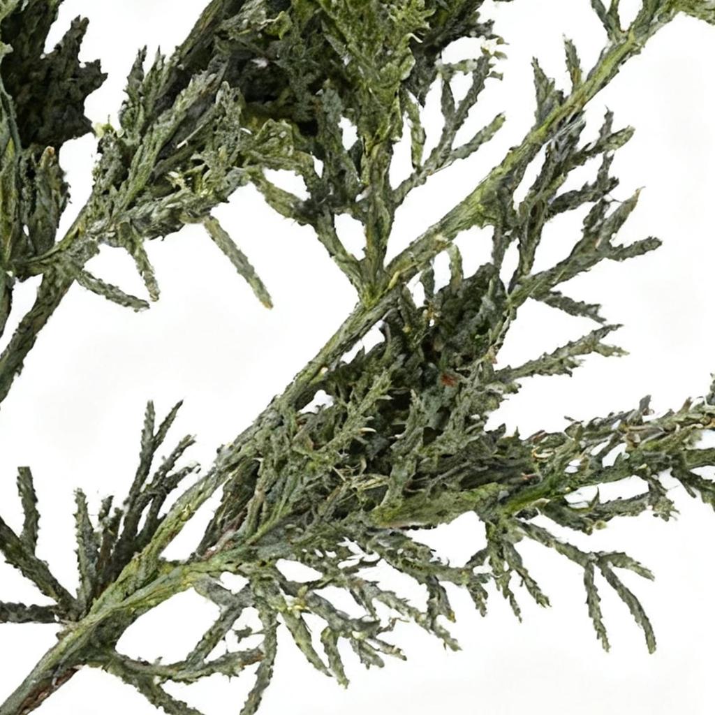1pcs Christmas Greenery Stems Artificial Cedar Home Decor Artificial Christmas Greenery Pine Stems for Crafts Wreath Vase Filler